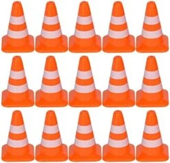 Ibasenice Kids Toys 84pcs Reflective The Girls Kid Educational Roadblock Red Teaching Street Simulation Boys Favors Child Supplies Ornaments Accessories Cones- For Traffic Training Miniature Toys -BEYBLADE Sale Store 51OQrLSFt0L. AC