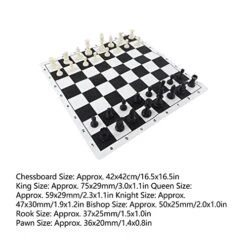AMONIDA 32 Chess Pieces, International Chess Game Pieces -BEYBLADE Sale Store 51ObzBIANoL