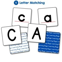 LEARNING BUGS Alphabet Bingo, Learn Capital And Lowercase Letters, ABC Board Game For 2 To 4 Players 11 LEARNING BUGS Alphabet Bingo, Learn Capital And Lowercase Letters, ABC Board Game For 2 To 4 Players -BEYBLADE Sale Store 51OpWY6dhuL