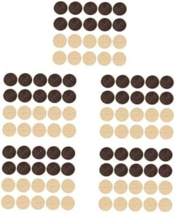 Abaodam 384 Pcs Chess Accessories Flying Toy Vintage Toys Woody Toy Round Backgammon Chess Board Game Table Chips Toe Game Chess Backgammon Chess Chessman Toy Backgammon Round Chessman -BEYBLADE Sale Store 51PrTDk bL. AC