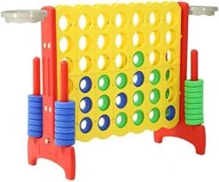 LDDAL SDADI Giant 4 In A Row Yard Connect Game, Basketball Activity Backyard Floor Games For Kids And Adults, 33 Inch Jumbo Games For Outdoor And Indoor Play, Family Fun Game, G4CGYR, Yellow/Red -BEYBLADE Sale Store 51QmVWfaL. AC