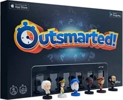 OUTSMARTED! The Live Family Quiz Show Board Game | Ages 8+ | For 2 To 24 Players (Outsmarted! 2023 Edition)