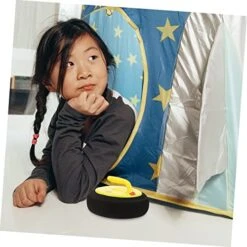 Toyvian Floating Curling Ball Developmental Toys Shuffleboard Pucks Rollers Interactive Curling Toy Soccer Toy Tabletop Curling Game Electric Curling Kids Outdoor Playsets Sports Toy Props -BEYBLADE Sale Store 51Rh643LGwL