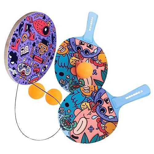 Kisangel 1 Set Table Tennis Trainer Sport Accessories Tool Toys Desktop Accessories Indoor Game Toys Table Tennis Trainer Set Funny Wood Sports Racket Indoor Hanging Table Tennis Indoor Toy 3 Kisangel 1 Set Table Tennis Trainer Sport Accessories Tool Toys Desktop Accessories Indoor Game Toys Table Tennis Trainer Set Funny Wood Sports Racket Indoor Hanging Table Tennis Indoor Toy