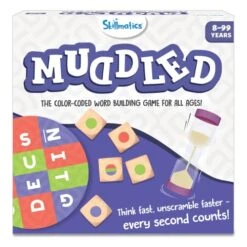 Skillmatics Word Game - Muddled, Fast-Paced Word Building Game, Fun For Kids & Families, Gifts For Ages 8 & Up