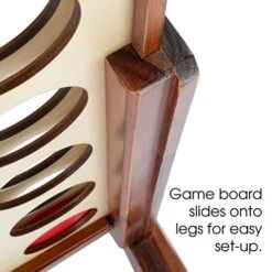 Hey! Play! 4-in-A-Row-Giant Classic Wooden Game For Indoor And Outdoor Play-2 Player Strategy And Skill Fun Backyard Lawn Toy For Kids And Adults -BEYBLADE Sale Store 51SJ545s7GL