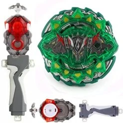 DWIN Bey Battling Toys Starter Burst Booster B-113 Cho-Z Heat / Hell Salamander Battling With B-184 Custom String Bey Launcher LR Left/Right Spin & Launcher Grip Spinning Top Toys (B-113) -BEYBLADE Sale Store 51SZOiOgn5L. AC