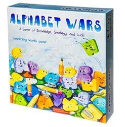 Alphabet Wars Word Board Game - Family