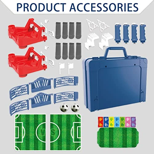 Football Table Interactive Game Soccer Games Table Foosball Table For Boy Adults Kids Family Game Night Fun Mini Foosball Indoor Outdoor Party Games Toys Gifts 8 Football Table Interactive Game Soccer Games Table Foosball Table For Boy Adults Kids Family Game Night Fun Mini Foosball Indoor Outdoor Party Games Toys Gifts - Image 6