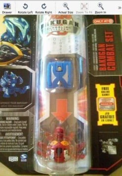 Spin Master Bakugan Gundalian Invaders Combat Set Blue Aquos Terrorcrest And Red Pyrus Phosphos
