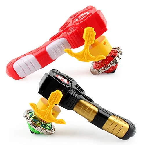 Metal Master Fusion Storm With 4D Launcher Grip Gyro Top Set 4 In 1 5 Metal Master Fusion Storm With 4D Launcher Grip Gyro Top Set 4 In 1 - Image 3