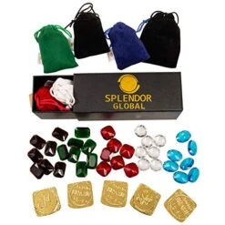 Splendor Game Gemstones Upgrade Of Gems Gold Tokens Also Great For Cities Of Splendor Expansion -BEYBLADE Sale Store 51WJC5Q73kL