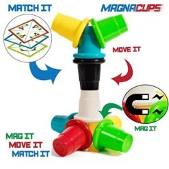 IQ Toys Magnetic Speed Cups Classic Matching And Stacking Quick Cups Family Table Game For Kids And Adults -BEYBLADE Sale Store 51XF9vK2l3L