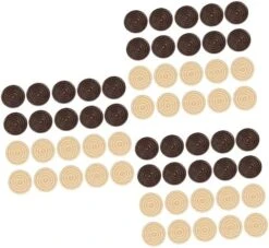 Abaodam 384 Pcs Chess Accessories Flying Toy Vintage Toys Woody Toy Round Backgammon Chess Board Game Table Chips Toe Game Chess Backgammon Chess Chessman Toy Backgammon Round Chessman -BEYBLADE Sale Store 51XIsphUulL. AC