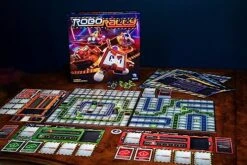 Renegade Game Studios | Robo Rally | Strategy Board Game For 2-6 Players, Ages 12+ With 6 Pre-Painted Robot Miniatures -BEYBLADE Sale Store 51XnguLRqIL