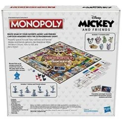 Hasbro Gaming Monopoly: Disney Mickey And Friends Edition Board Game, Ages 8+ -BEYBLADE Sale Store 51cYphj3zhL