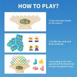 YISOOPEI 32pcs Stacking Toys Balance Building Blocks, Blocks For Kids Ages 4-8, 2 Player Games For Family Games For Kids And Adults,Travel Games Adult,Party Games. -BEYBLADE Sale Store 51cr0ct3R1L