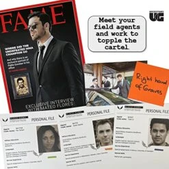 Mission Blackhawk Live Mission Case File From University Games, Use Whatsapp Or Telegram Apps To Control Field Agents, Stop The Cartel And Divert The Funds, Real-Time Bank Heist -BEYBLADE Sale Store 51eTfSw41CL