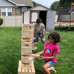 PetGirl Giant Tumble Tower, Pine Wooden Topple Game Classic Block Stacking For Kids Adults Family, 54 PCS -BEYBLADE Sale Store 51fex4qH0zL