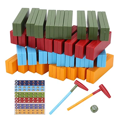 VGEBY Tumble Tower Game Tumbling Family Block Stacking Game For Parent Children Interaction Yard Outdoor 3 VGEBY Tumble Tower Game Tumbling Family Block Stacking Game For Parent Children Interaction Yard Outdoor