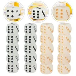 Ibasenice Rpg Dice 60 Pcs Board Rpg Multi-sided Math D Role- Small Dark Table Favors Interesting Theme Casino Teaching Sided Creative Dices Activity For Props Games Late Playing Transparent Metal Dice -BEYBLADE Sale Store 51iRQeCS23L