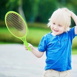 Alasum 2 Sets Sports Badminton Junior Plaything Kid Rackets Fun Ball Play Toddlers Toy Girls Outdoor Garden Beach Kids Plastic Racquet And Toddler Child For Children Boys Tennis Indoor -BEYBLADE Sale Store 51ilVdA3JFL