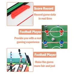 IFOYO 4 In 1 Multi Game Table For Kids, Soccer Foosball Table, Air Hockey Table, Pool Table, Table Tennis Table -BEYBLADE Sale Store 51jKcW9nZ9L