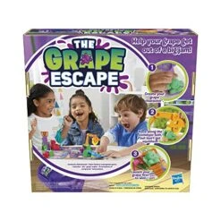Hasbro Gaming Grape Escape Board Game For Kids Ages 5 And Up, Fun Family Game With Modeling Compound -BEYBLADE Sale Store 51loxfD5yiL