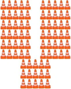 CANIGHT Toys 126pcs Soccer Cones Capture Practice Educational Flag Traffic Agility Roadblock Signs Reflective Day Simulation Training Prop Play Miniature Cones, Car Gadgets -BEYBLADE Sale Store 51mb6Zz1lL. AC