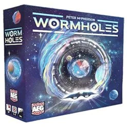 Alderac Entertainment Group (AEG) Wormholes - Galactic Board Game, Connect The Galaxy, Deliver Passengers, Ages 14+, 1-5 Players, 45-60 Min