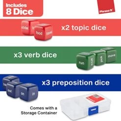 Phrase It ESL English Grammar Dice Game For Teachers And Students -BEYBLADE Sale Store 51nDzhmkp6L