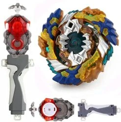 DWIN Bey Battling Toys Starter Burst Booster B-113 Cho-Z Heat / Hell Salamander Battling With B-184 Custom String Bey Launcher LR Left/Right Spin & Launcher Grip Spinning Top Toys (B-113) -BEYBLADE Sale Store 51oogGClwbL. AC
