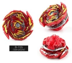Bey Burst Battle Evolution 4 In 1 Metal Fusion Attack Set With 4D Launcher Grip Tops Set -BEYBLADE Sale Store 51osDNie0EL 1