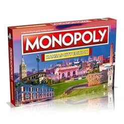 Monopoly Kansas City Edition, Family Board Game For 2-6 Players Ages 8 And Up