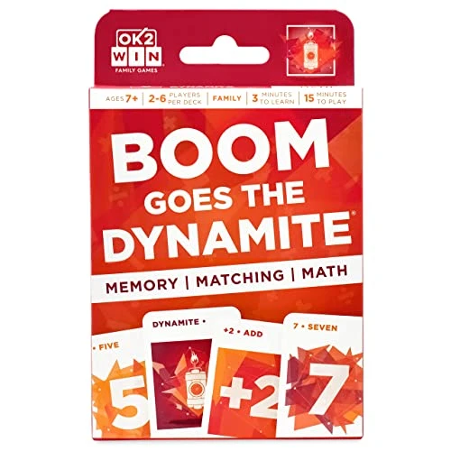 Ok2Win Boom GOES The Dynamite Card Game And Mixed Doubles Dice Game 4 Ok2Win Boom GOES The Dynamite Card Game And Mixed Doubles Dice Game - Image 2