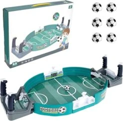 Football Table Interactive Game, Mini Tabletop Soccer Pinball Games, Hand-Eye Coordination Classic Parent-Child Interactive Desktop Sport Board Game, Double Battle Table Soccer Game (Large - 6 Balls) -BEYBLADE Sale Store 51rOOCsYBXL. AC