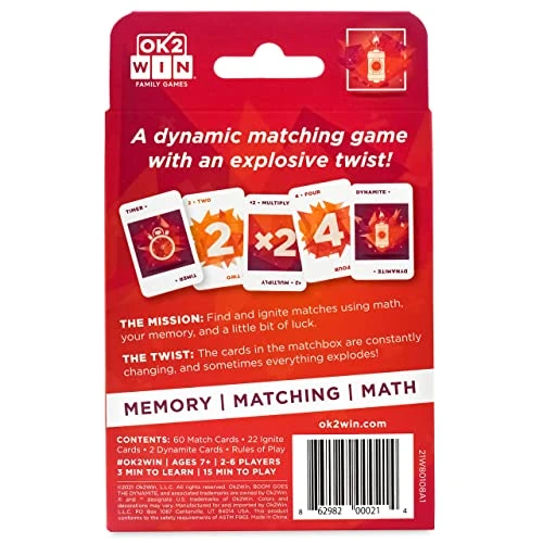 Ok2Win Boom GOES The Dynamite Card Game And Mixed Doubles Dice Game 5 Ok2Win Boom GOES The Dynamite Card Game And Mixed Doubles Dice Game - Image 3
