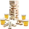 ArtCreativity Tumbling Tower Drinking Game, Drinking Game With 4 Glasses And 60 Wooden Blocks With Challenges, Fun House Party Games For Game Night, Great Gift Idea -BEYBLADE Sale Store 51tyO6pFbEL