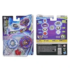 Hasbro BEYBLADE Burst Surge Dual Collection Pack Hypersphere Command Valtryek V5 And Slingshock Morrigna M4 Battling Game Top Toys -BEYBLADE Sale Store 51ufHo6KPnS