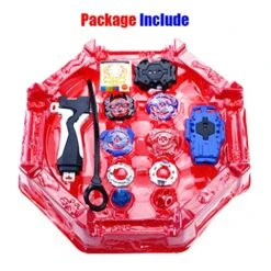 Battle Burst Turbo Evolution Metal Fusion Set Super Large Stadium With 4D Launcher Grip Set Gt Sparking Blades Toys -BEYBLADE Sale Store 51v2Ztn94DL