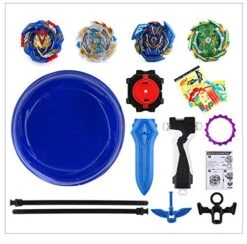 Bay Battling Top Burst | Burst Evolution Combination Series 4D | Set Of 4 Fighter Gyroscope 4D Fusion Model | 2 Launcher And 1 Beystadium -BEYBLADE Sale Store 51vjsAA2KtL