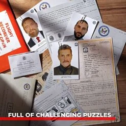 BreakTheCaseGames Death Over Horizon - An Immersive Murder Mystery Game For Adults, Unsolved Cold Case Files Game, Crime Solving Games For Adults - Can You Solve The Murder Case?