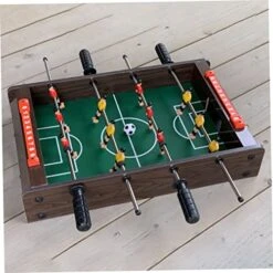 INOOMP Table Football Wooden Toys Educational Toys Desktop Toys Soccer Finger Toy Table Battle Toys Desktop Football Game Football Table Interactive Foosball Game Household Soccer Table -BEYBLADE Sale Store 51vsrt655dL