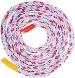 Unomor Tug Of War Rope Tug Of War Rope For Kids Chew Toys Kids Sports Toys Craft Rope Sisal Rope Hanging Clothesline Cloth Pink Colorful Tug Rope Pulling Rope Tug Of War Game Rope Heavy -BEYBLADE Sale Store 51w FHiwcL. AC