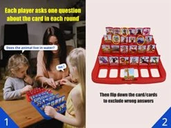 TOPRADE Guessing Game For Kids And Adults, Puzzling/Riddling/Detective Playset With 3 Themes, Interactive Toy, Ice Breaker For Parties, Improving Communication & Logical Reasoning Abilities -BEYBLADE Sale Store 51xONUHlNxL