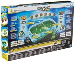 BEYBLADE Burst Turbo Slingshock Cross Collision Battle Set - Complete Set With Burst Beystadium, Battling Tops, & Launchers Game - Age 8+ -BEYBLADE Sale Store 51xpbYpEBhL