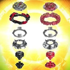 BEYBLADE Burst QuadDrive Interstellar Drop Battle Set, Set Stadium, 2 Battling Tops And 2 Launchers, Toys For 8 Year Old Boys & Girls & Up -BEYBLADE Sale Store 51yjOuAhUHL 1