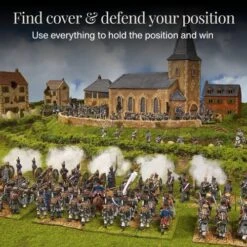 Wargames Delivered Black Powder War - Epic Battles Waterloo Campaign Plancenoit, Revolutionary War Tabletop Toy Soldiers, And Scenery Miniatures For Miniature Wargaming, & War Scenery By Warlord Games -BEYBLADE Sale Store 61047zxteDL