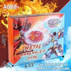 MEDMHSMA Bey Battling Top Battle Stadium Battle Set, 6 Battling Tops, 2 Latest Launchers, And 1 Flame Themed Arena, Great Gift For Kids Boys Age 6 And Up,Blue -BEYBLADE Sale Store 619twG1kQDL