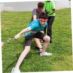 OSALADI Tug Of War Rope Family Games Tug Of War String Pull String Toy Jump Rope Dog Rope Toys Tug-of-war Game Rope Cloth Tug Of War Rope Twisted Tug Of War String Field Colorful Leash -BEYBLADE Sale Store 61Afzbh2VkL